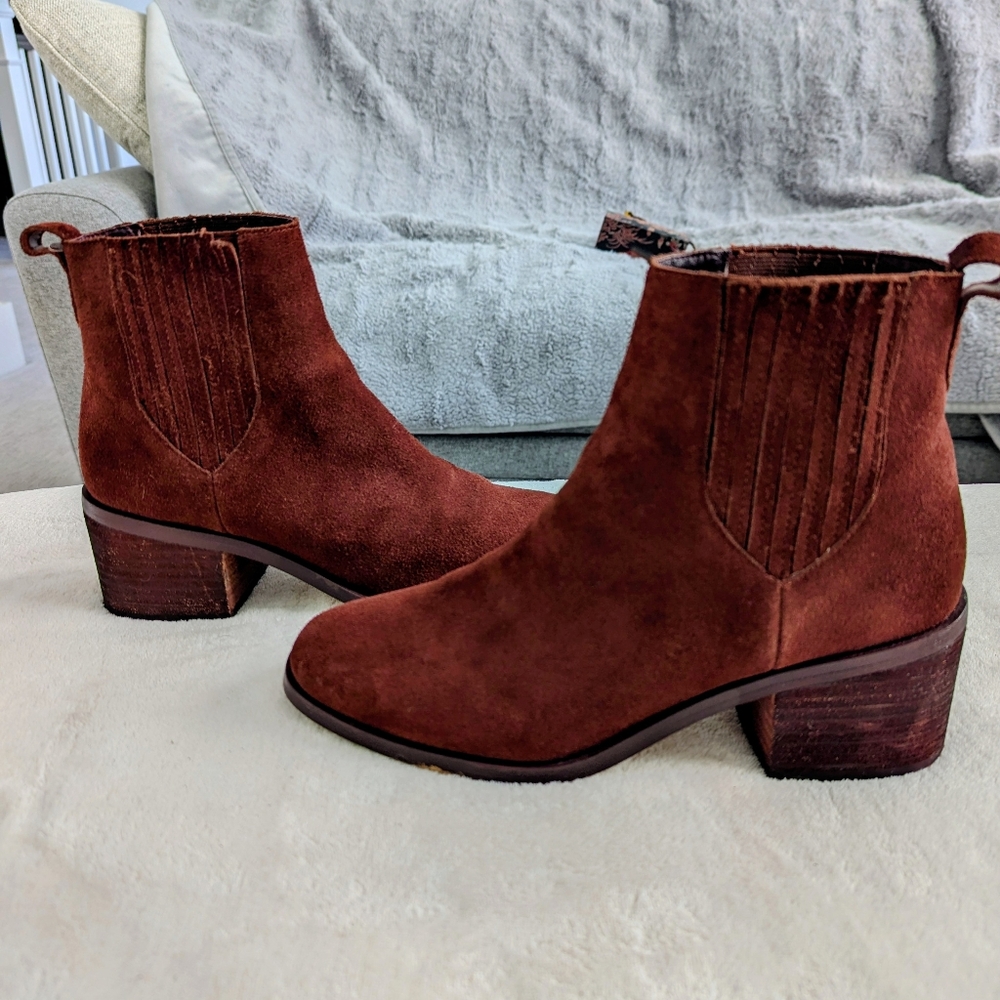Splendid Amalie Brown Ankle Boots